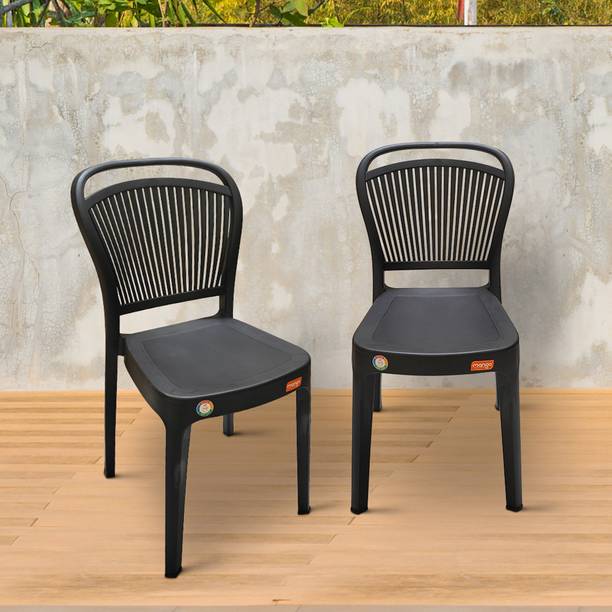 Furniture Yard Mango Salsa Plastic Chair/Stackable Plastic Chair/Strong & Sturdy Structure/ Plastic Outdoor Chair