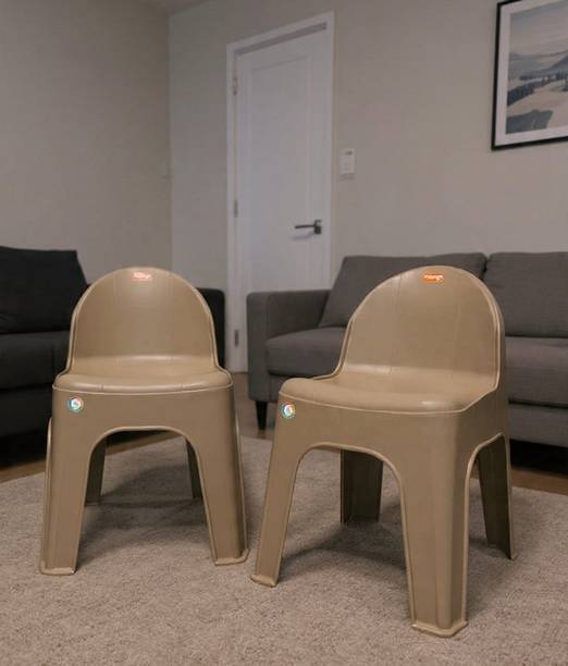 MSR Plastic Chair Cum Stool for Home Office Cafe Garden Kitchen set of 2 Plastic Outdoor Chair