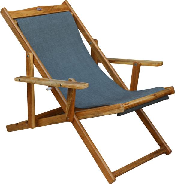 ROYAL BHARAT 218-Sleep &DreamChair-Grey Solid Wood Outdoor Chair