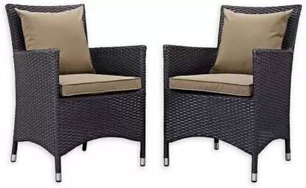 IIOF D-43 rattan patio wicker chairs sets with cushion for outdoor/indoor Metal Outdoor Chair