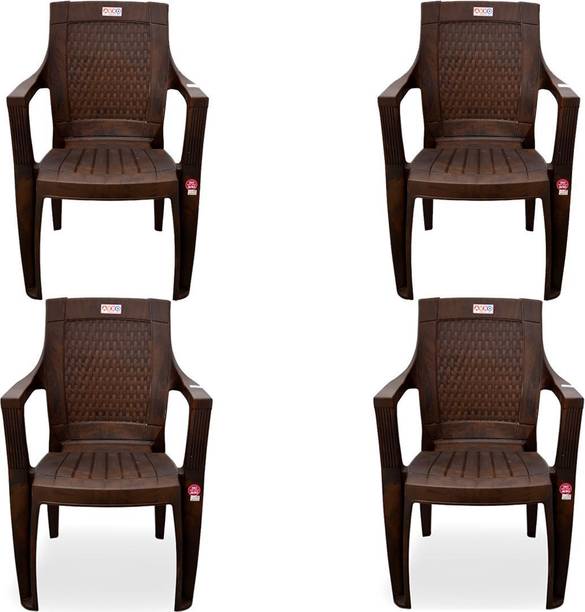 AVRO furniture 7756 Heavy Duty, Durable, Stackable, Indoor & Outdoor Use, Living Room Kursi, Plastic Outdoor Chair
