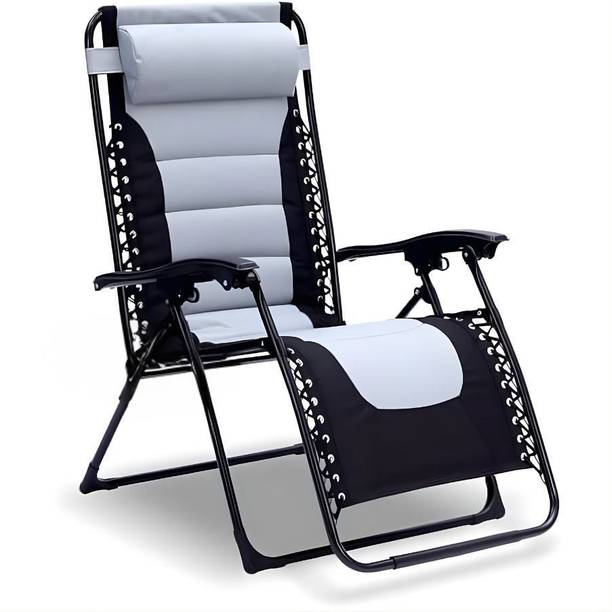 Ginoya Brothers Zero Gravity Reclining Sleeping Chair With Adjustable & Foldable Metal Metal Outdoor Chair