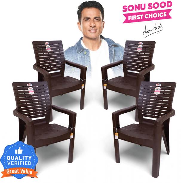 अवरो फर्नीचर 9999 Strong Durable Plastic Chair For Home Office Restaurant Use प्लास्टिक आउटडोर चेयर