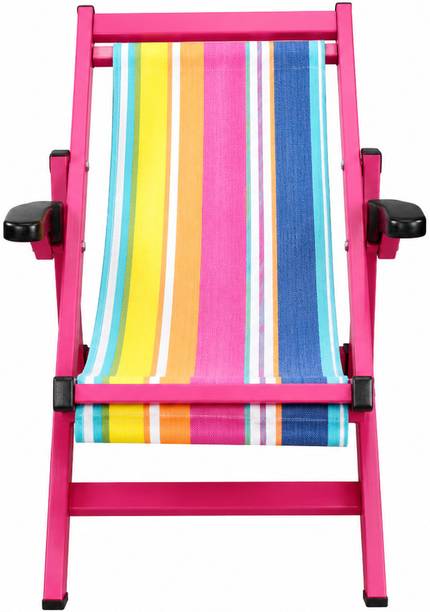 Veenu Easy Cloth Chair for Kids, Foldable Metal Easy Chair, Portable Folding Chair Metal Outdoor Chair