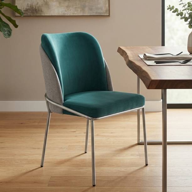 Sheijin Sheijin Green Accent High Back Chair Solid Wood Cafeteria Chair