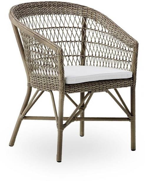 IRA Handcrafted Aluminum Garden Furniture with Weather-Resistant ArtFibre Weaving Synthetic Fiber Outdoor Chair