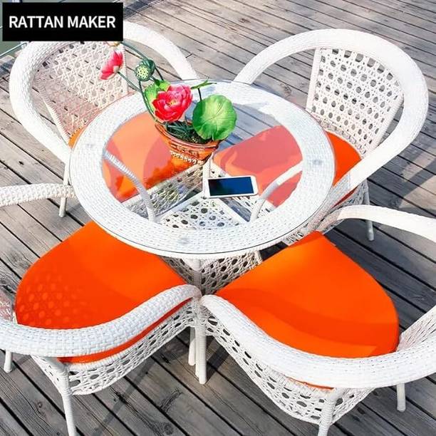 ERGOCRAFT ERGOCRAFT BALCONY/GARDEN/TERRACE/ COFFEE TABLE CHAIR SET D-8 Metal Outdoor Chair
