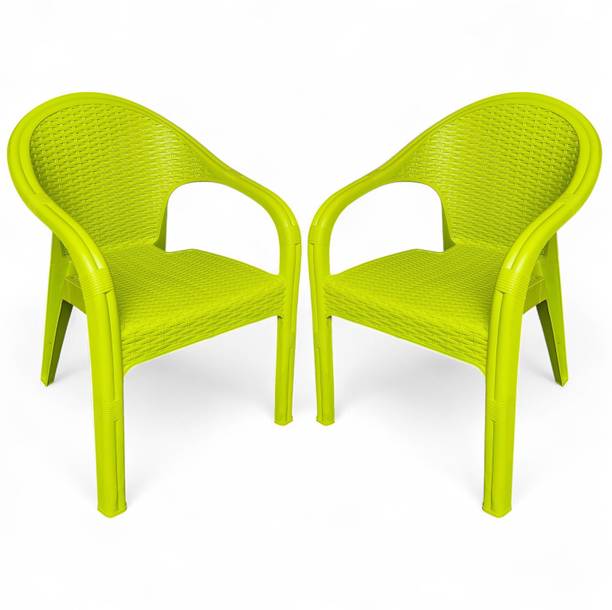 TrendyLivings Sizz Plastic Chair for Home, Garden Plastic Outdoor Chair