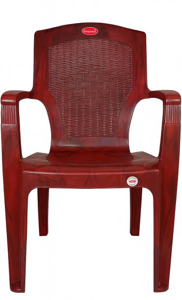 SRI GAYATHRI POLYMERS Comfortable Seating for Home & Living Room | Matt & Gloss Pattern Plastic Outdoor Chair