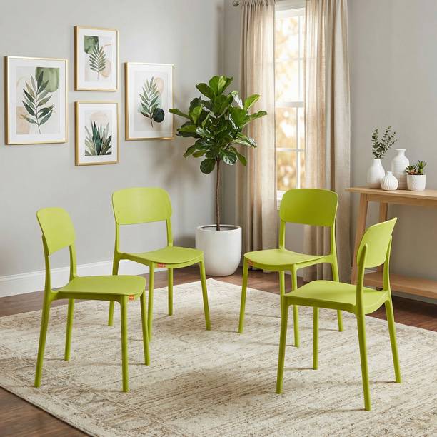 TrendyLivings Tiffany Chair for Home | Dining Chair | Suitable for Home, Café & Restaurant Plastic Outdoor Chair