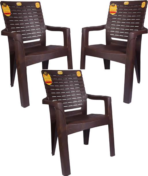 Anmol Comfortable high back chair with heavy structure Plastic Cafeteria Chair