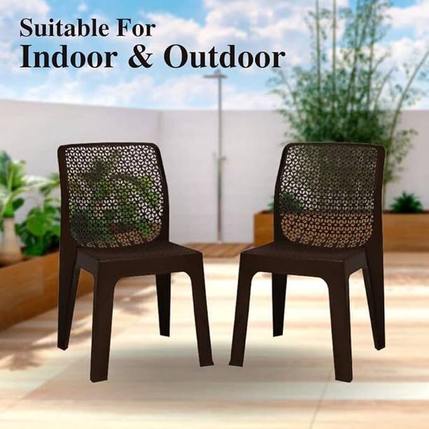 Anmol Oxy Plastic Chair for Home, Office, Living Room/Glossy Plastic Living Room Chair