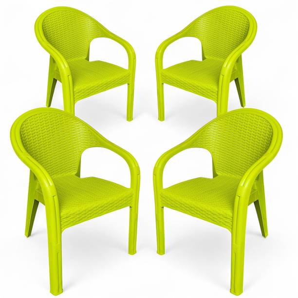 TrendyLivings Sizz Plastic Chair for Home, Garden Plastic Outdoor Chair