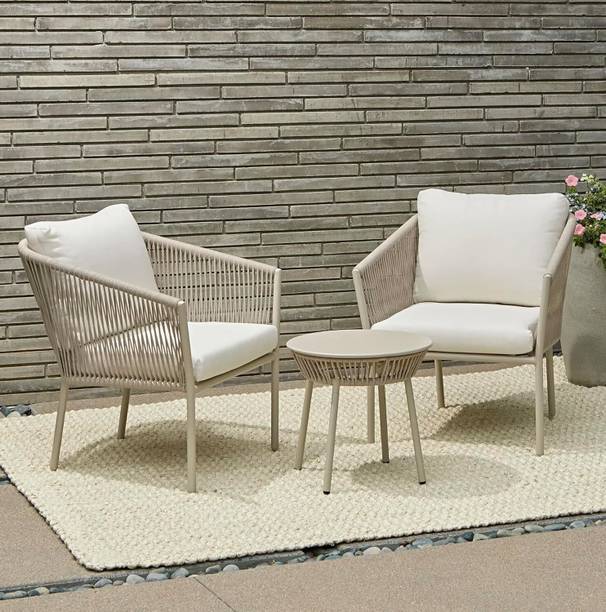 SE FURNITURE Outdoor Patio Seating Set | Coffee Table for Garden, Balcony & Terrace Use Solid Wood Outdoor Chair