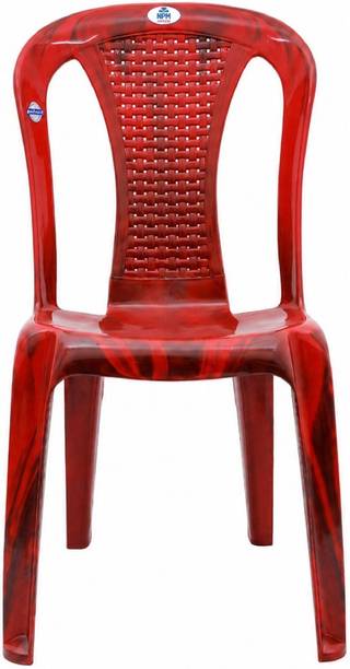 NPM NATIONAL Plastic Chair | High Back Chair for Home Office & Outdoor Plastic Outdoor Chair