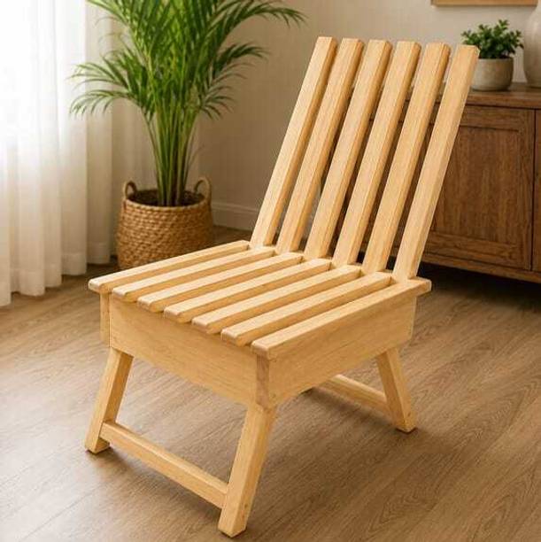 Talha Art Craft Amazing Wooden fully foldable wooden chair Engineered Wood Cafeteria Chair