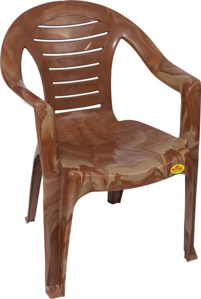 NP NATIONAL Since 1952 Chair for Home, Living Room, Multipurpose | Stackable Chair Without Arm Plastic Outdoor Chair