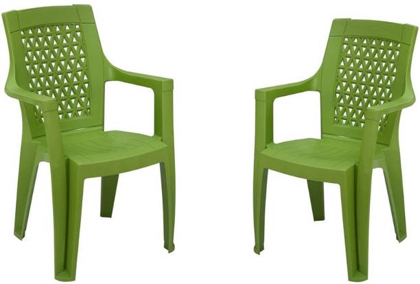 Nilkamal Nilkamal Elevate Plastic Arm Chair Plastic Outdoor Chair