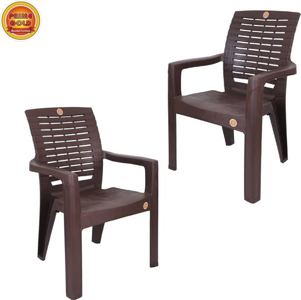 PRIMEGOLD Turbo Heavy Duty - Comfortable for Home and Restaurant - Super Strong Plastic Outdoor Chair