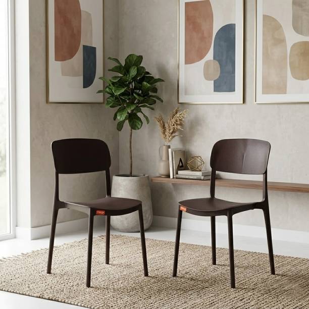 TrendyLivings Tiffany Chair for Home | Dining Chair | Suitable for Home, Café & Restaurant Plastic Outdoor Chair