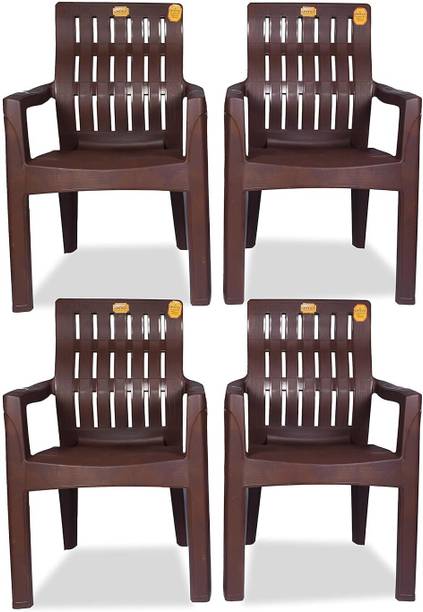 Anmol Moulded Orthopaedic Kelvin Chair Fully Comfort (Weight Bearing Capacity 200kg ) Plastic Living Room Chair