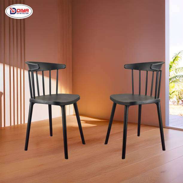 Diya Royal chairs Web Plastic Chair for Dining Room, Cafe and Restaurents, Plastic Cafeteria Chair