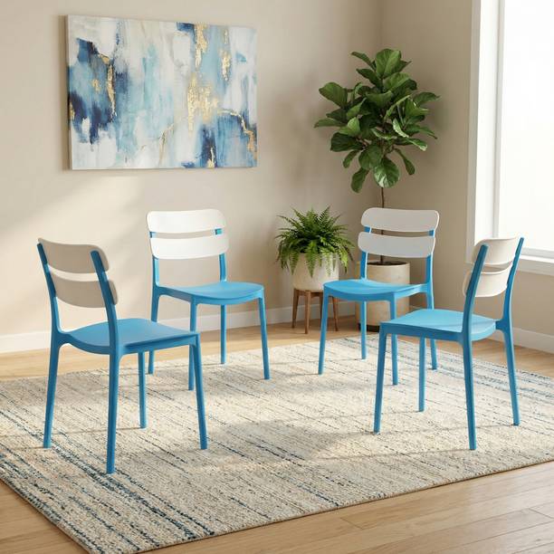 TrendyLivings Marti Chair for Home | Dining Chair | Suitable for Home, Café & Restaurant Plastic Outdoor Chair