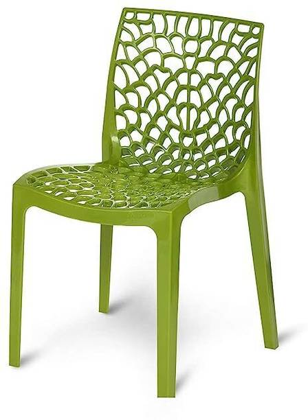 Flipkart Perfect Homes Web Plastic Chair for Living Room, Home, Garden Plastic Outdoor Chair