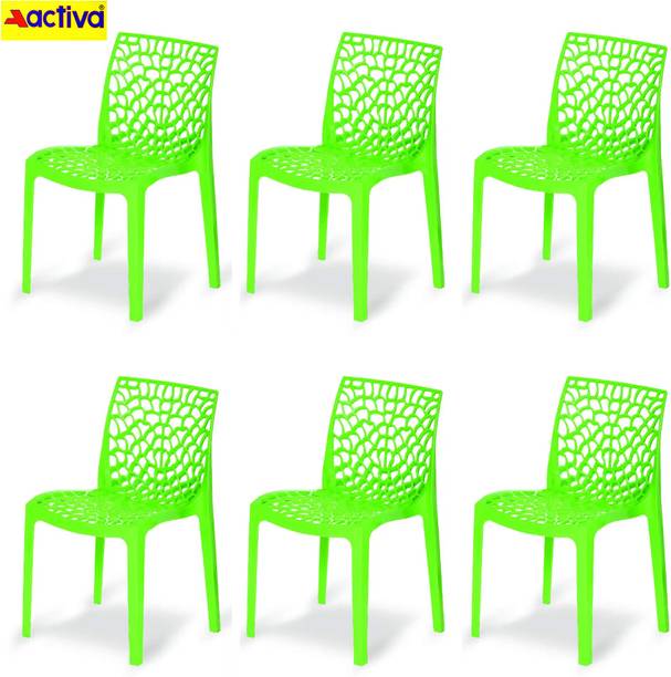 ACTIVA Spider Designer Web for Home & Office Plastic Outdoor Chair