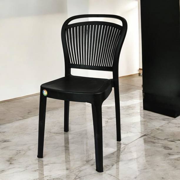 Furniture Yard Mango Salsa Plastic Chair/Stackable Plastic Chair/Strong & Sturdy Structure/ Plastic Outdoor Chair