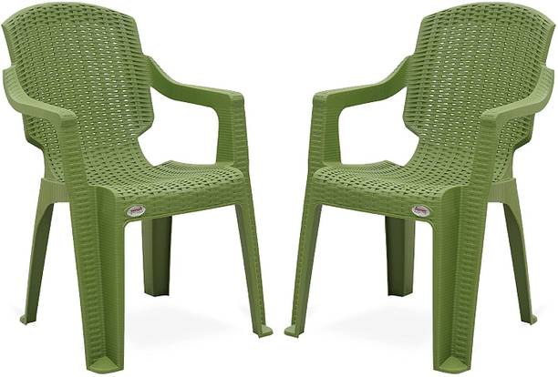 Supreme Mark Rattan Designer Relaxed Back 100% Virgin Plastic Cafeteria Chair