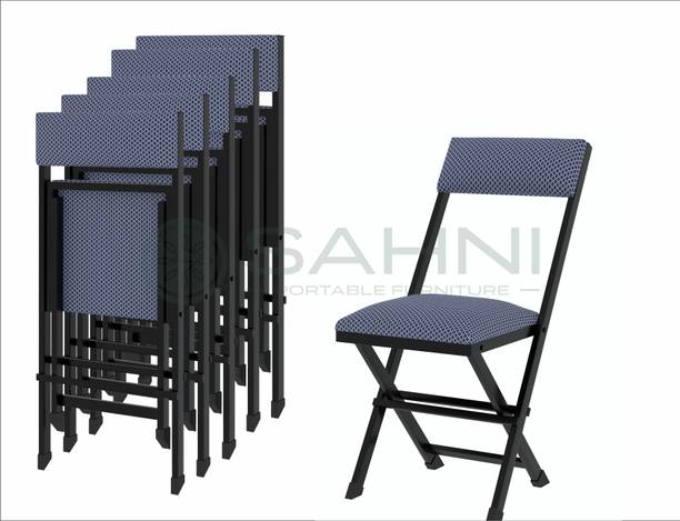 Sahni Portable Furniture Heavy Duty steel/metal folding chair Metal Outdoor Chair