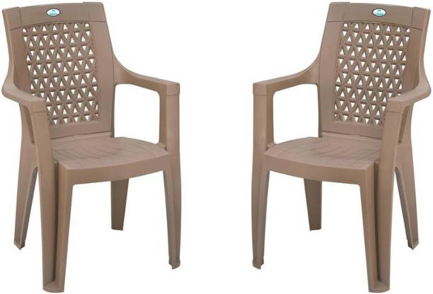 Nilkamal Nilkamal Elevate Plastic Arm Chair Plastic Outdoor Chair
