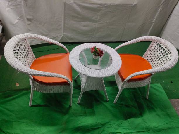 ERGOCRAFT ERGOCRAFT BALCONY/GARDEN/TERRACE/ COFFEE TABLE CHAIR SET D-8 Metal Outdoor Chair