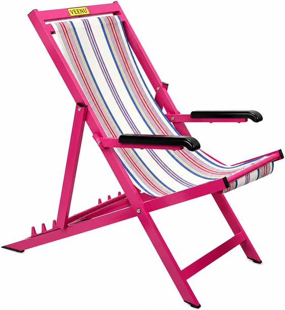 Veenu Easy Chair | Metal | Adjustable Foldable Outdoor Chair Metal Outdoor Chair