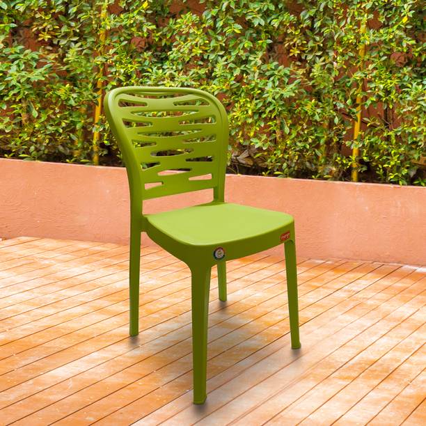Furniture Yard Mango Sushi Plastic Chair/Stackable Plastic Chair/Strong & Sturdy Structure/ Plastic Outdoor Chair