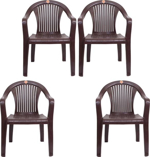 PRIMEGOLD Bravo - Strong and Comfortable for Home and Restaurant Plastic Outdoor Chair
