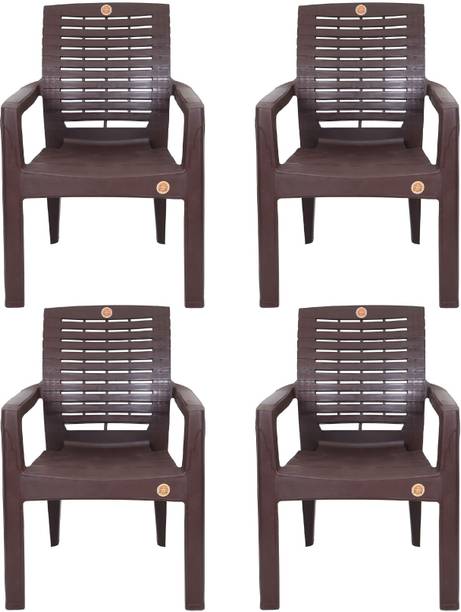 PRIMEGOLD Turbo Heavy Duty - Comfortable for Home and Restaurant - Super Strong Plastic Outdoor Chair