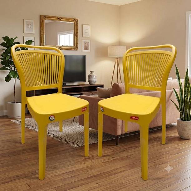 MSR Salsa Chair Strong & Sturdy Outdoor Home Cafe Living Room Dining Chair Plastic Outdoor Chair