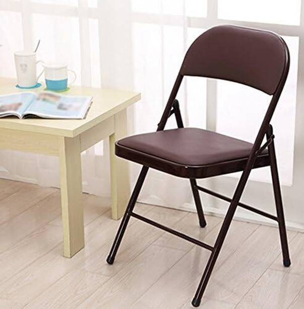 FURNIMAX Folding Metal Outdoor Chair