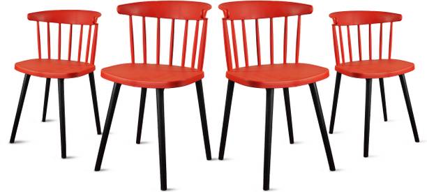 Diya Royal chairs Web Plastic Chair for Dining Room, Cafe and Restaurents, Plastic Cafeteria Chair