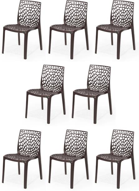 RATISON Designer Web Plastic Living Room Chair Plastic Outdoor Indoor Chair Plastic Outdoor Chair