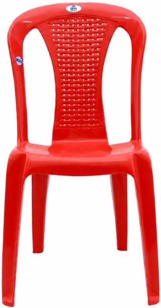 NPM NATIONAL Plastic Chair | High Back Chair for Home Office & Outdoor Plastic Outdoor Chair
