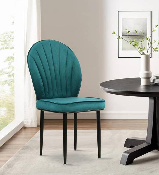 lifestyle furniture Accent Chair for Living Room Velvet Fabric & Cushion Seat Metal Outdoor Chair