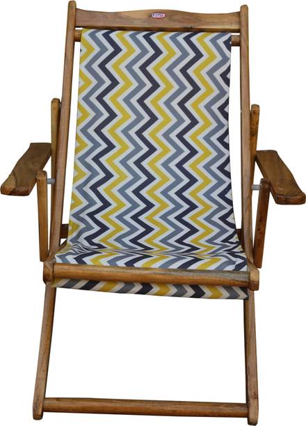 ROYAL BHARAT Outdoor Foldable Chair Solid Wood Outdoor Chair
