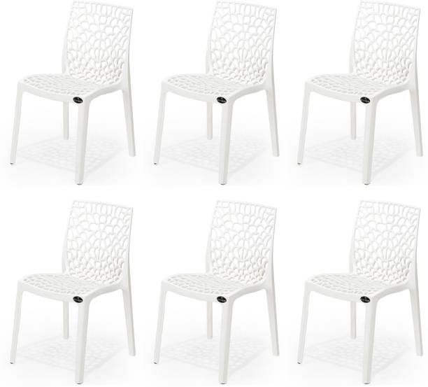 APPLE FURNITURE Designer Web Plastic Living Room Outdoor Chair Plastic Dining Chair