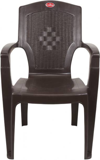SRI GAYATHRI POLYMERS Comfortable Seating for Home & Living Room | Matt & Gloss Pattern Plastic Outdoor Chair
