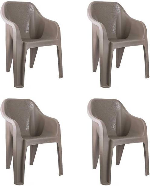 cello Dynamo Comfortable Arm Rest Chair | Strong & Sturdy Structure |3 Years Warranty Plastic Outdoor Chair