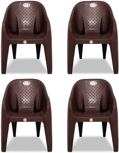 ARLAVYA Mario Model Arm Chair for Home, Garden Plastic Outdoor Chair