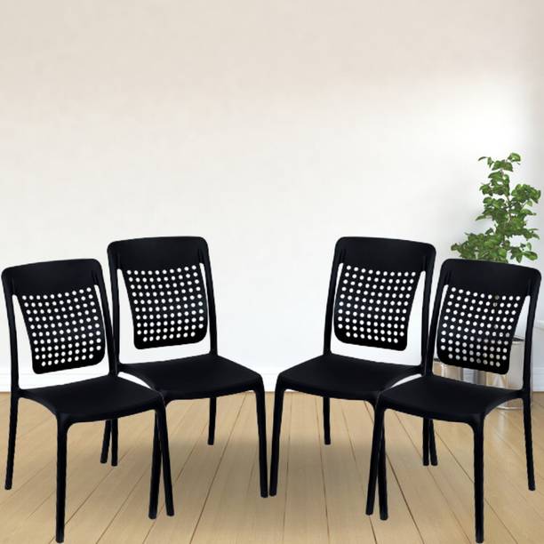इटालिका Spine Care Plastic Chair/Matte Finish Chair for Home/ Sturdy Plastic Chair/ प्लास्टिक आउटडोर चेयर